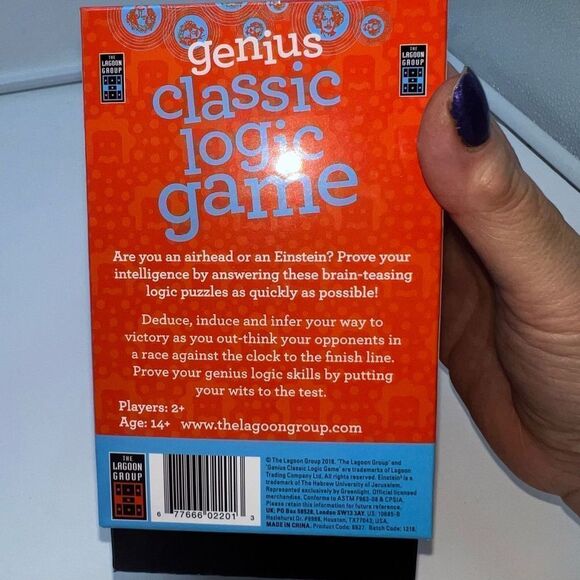 Lagoon Genius Classic Logic Game - Picture 4 of 6